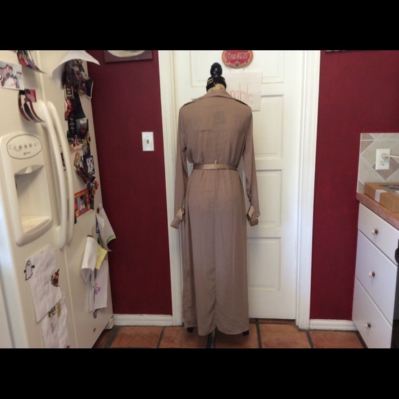 💜5 ⭐️ rated💜Taupe Kimono 💜 - Picture 6 of 7